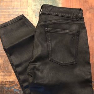 Black Waxed Denim DL1961